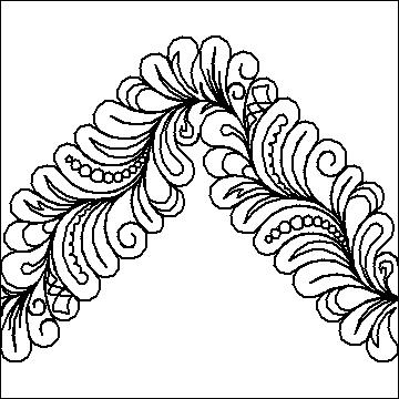 (image for) Undulating Feather 2 P2P-L01527* - Click Image to Close